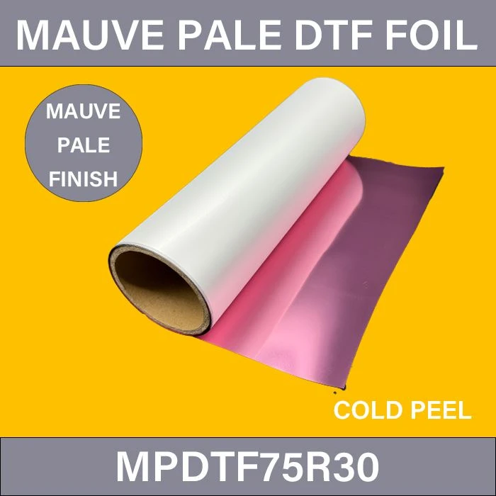 Mauve föl dtf filmu rúlla