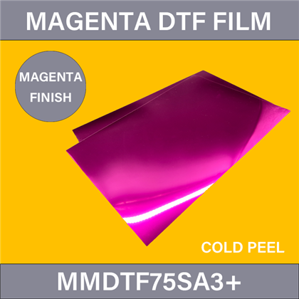 Magenta DTF blað